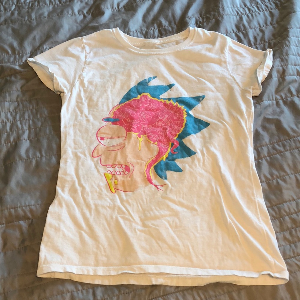 Rick and morty - Rick brain T-shirt
